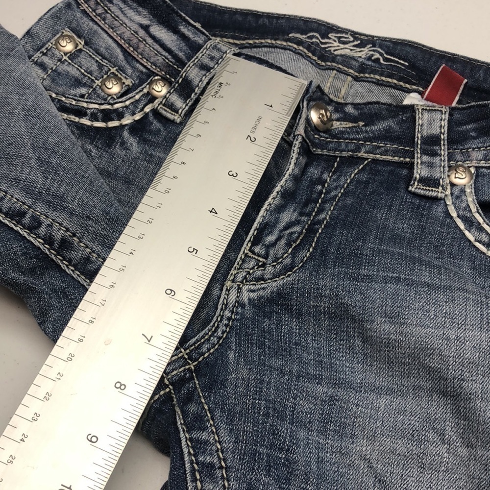 COPY - LIKE NEW STETSON PIXIE STIX SKINNY JEANS 4/26x32 ⭐️ - Picture 9 of 15